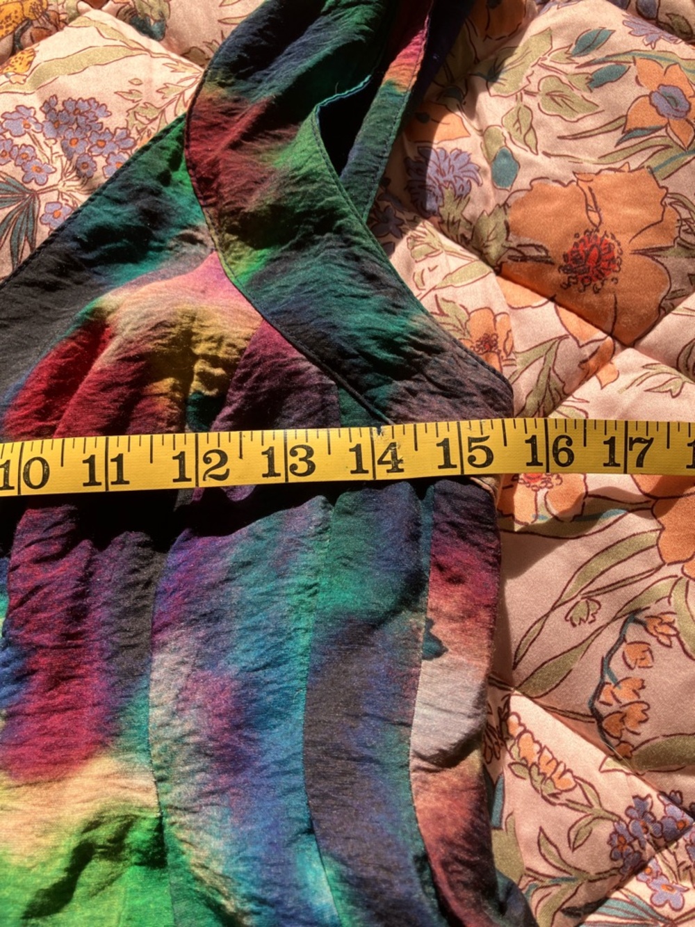 Anthropologie Printed V-Neck Pleated Maxi Dress - Picture 9 of 12
